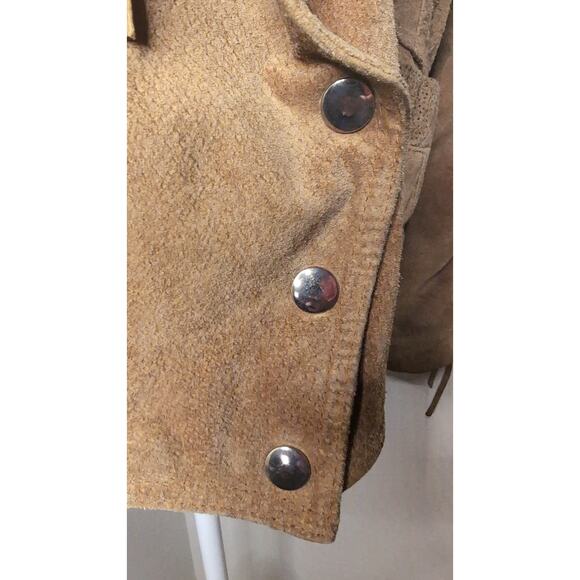 Vintage Learsi lg western leather fringe jacket - Picture 5 of 15